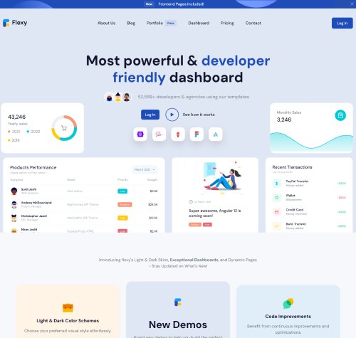 bootstrap admin template for crm